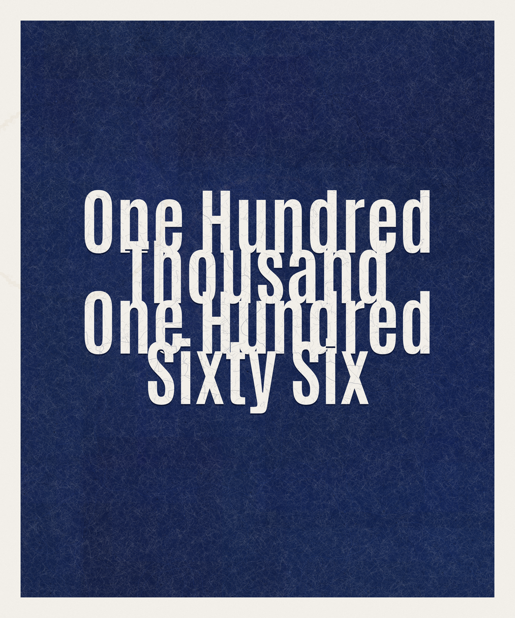 Count #100166