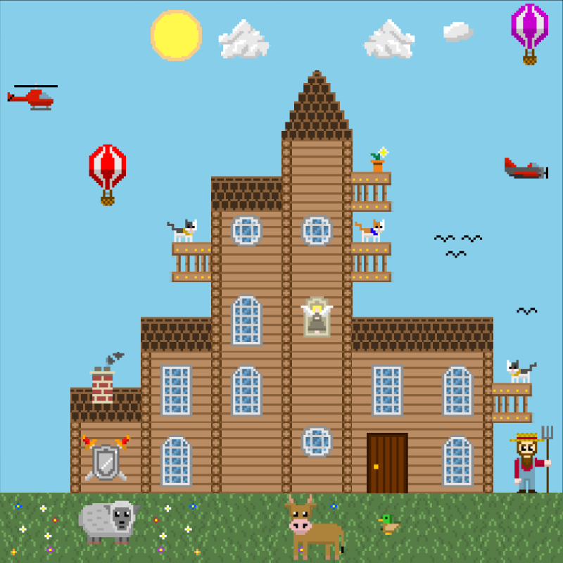 2D Mansion #658