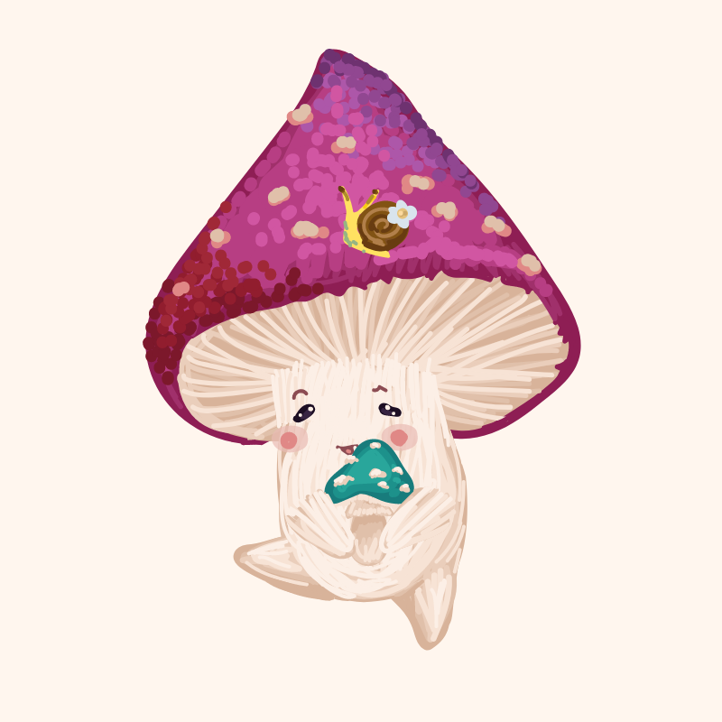 Cute Mushrooms Forest Guys #70