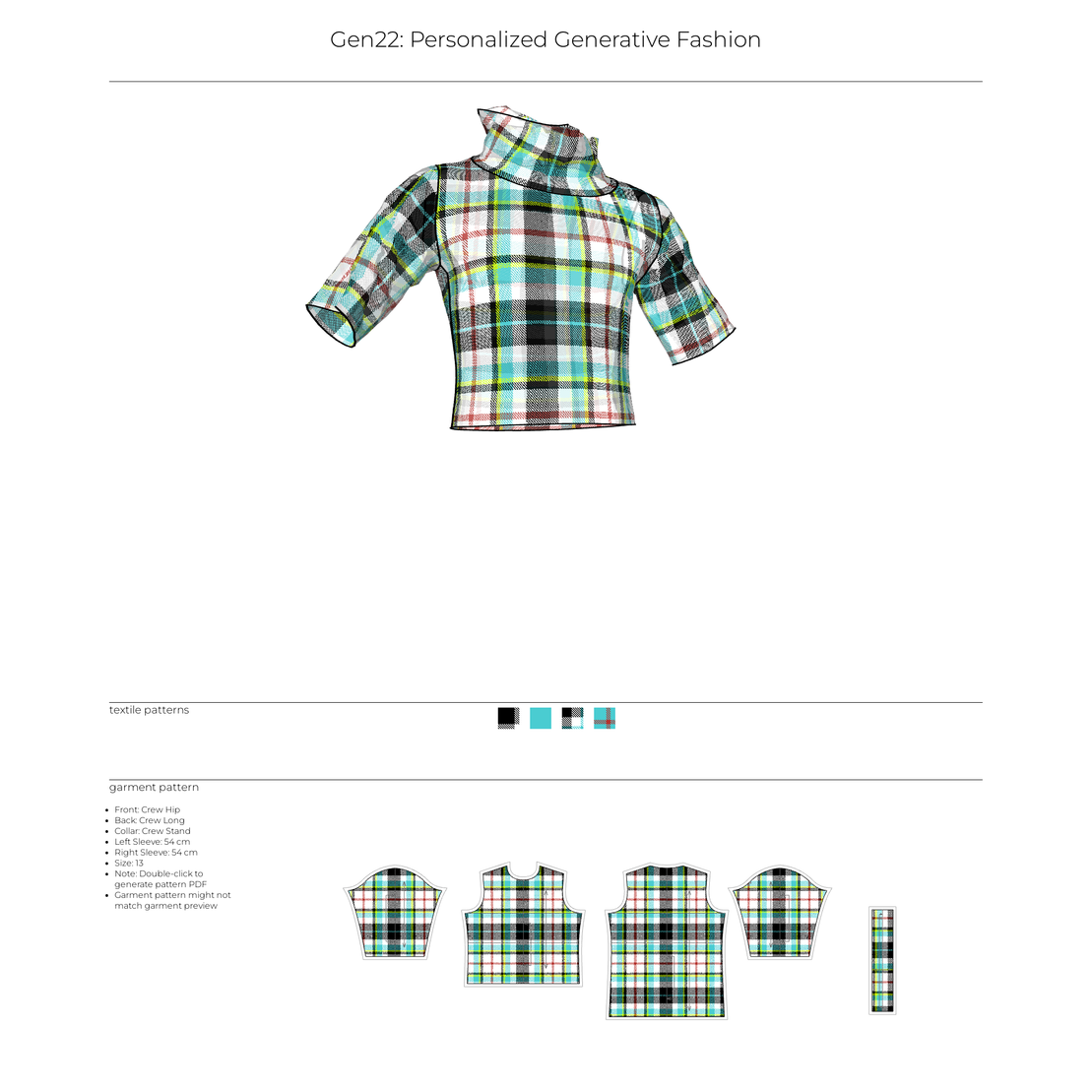 Gen22: Personalized Generative Fashion #45