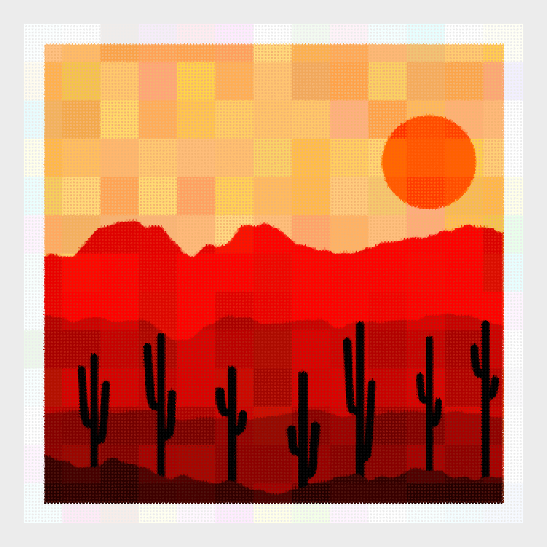 Saguaros #116