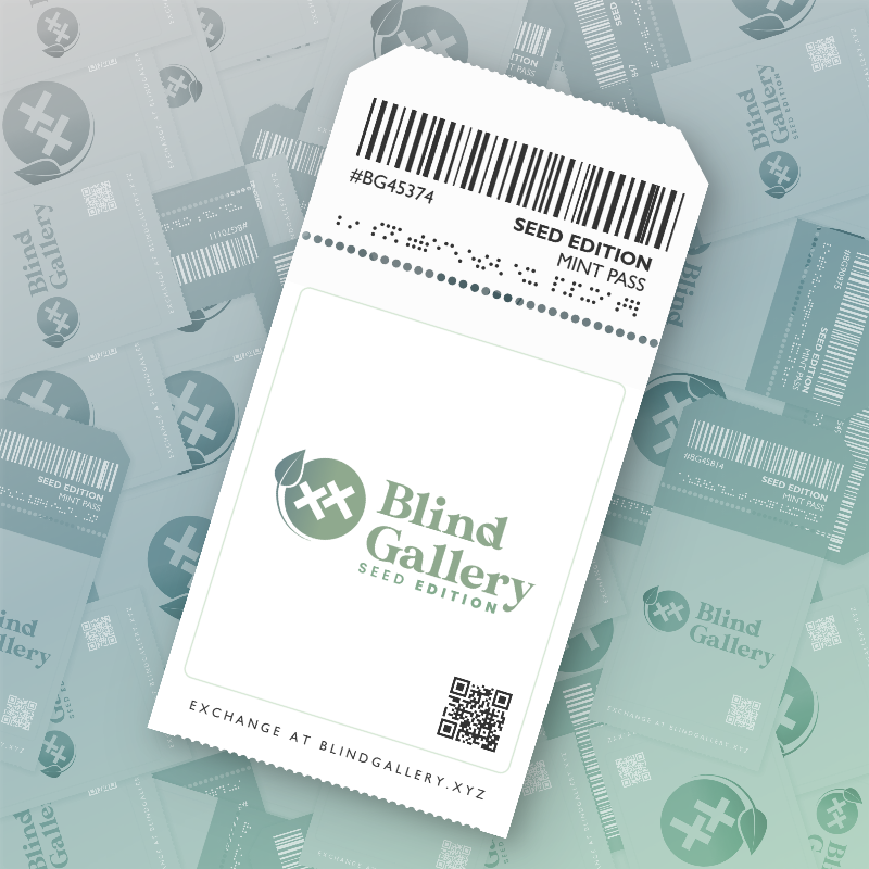 Blind Gallery Mint Pass (Seed Edition) #142