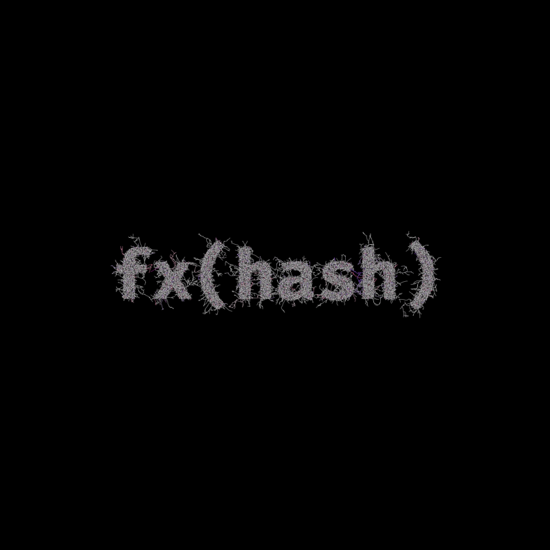 FXHASH Generative Logo #288