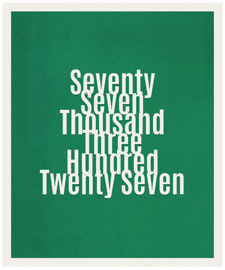 Count #77327