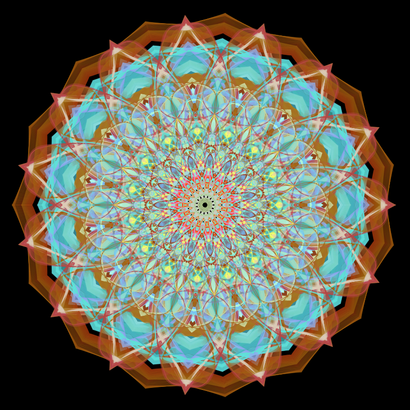 Morphing Mandala - #fxhashturnsone charity #67