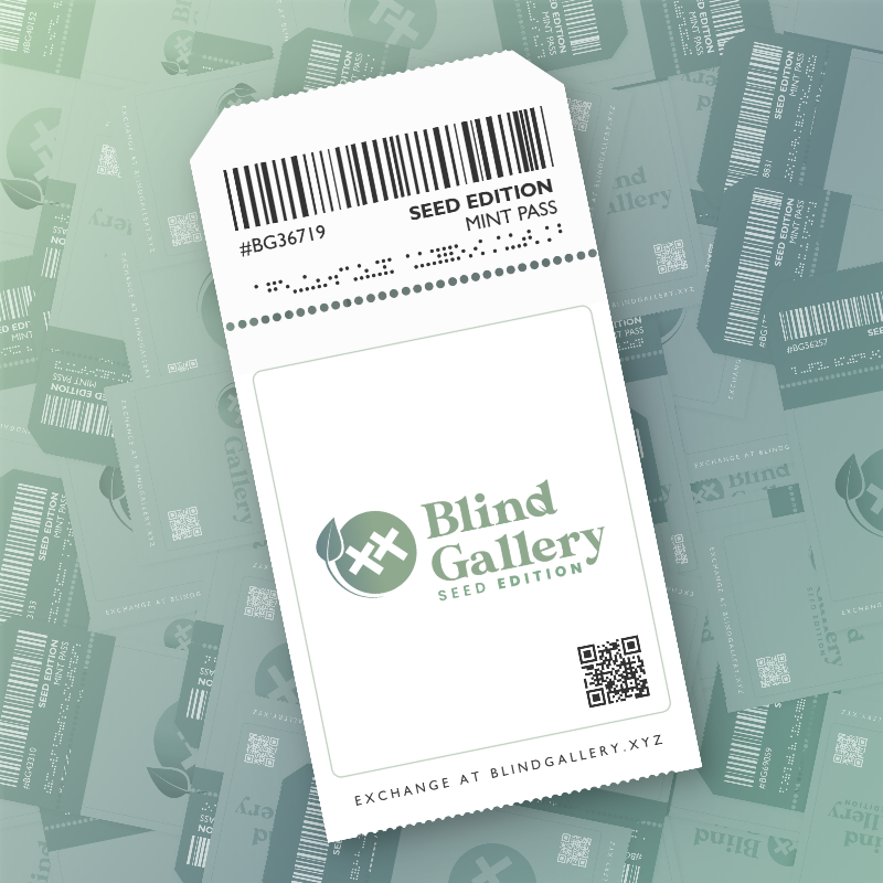 Blind Gallery Mint Pass (Seed Edition) #787