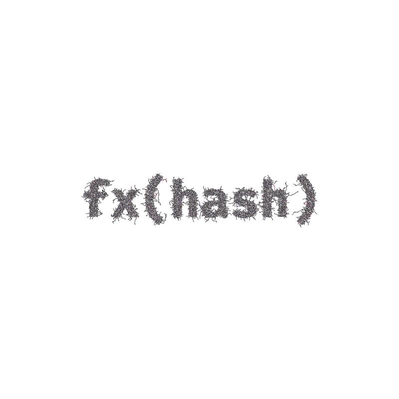 FXHASH Logo with Features #81