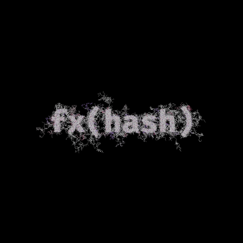 FXHASH Generative Logo #109