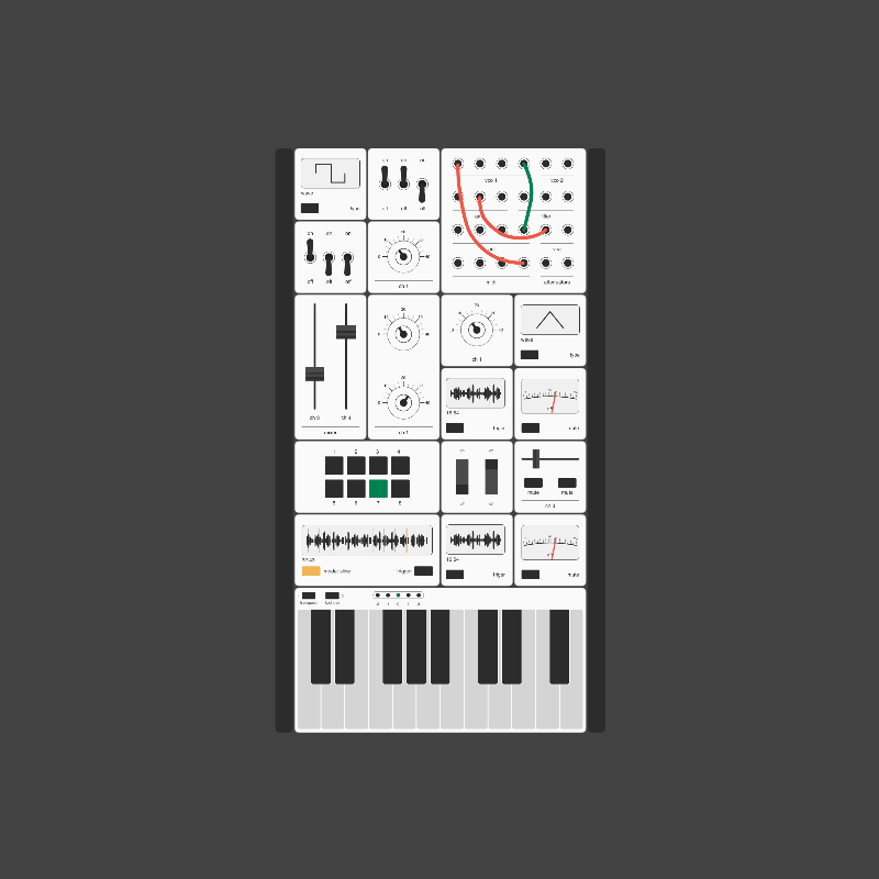 Modular synthesizer #10