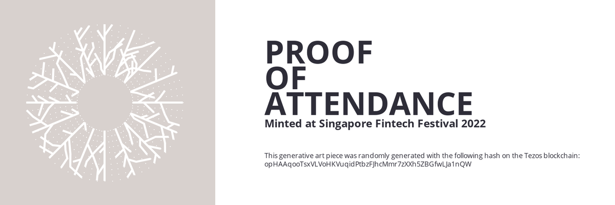 SFF2022 Proof of Attendance Token #1287