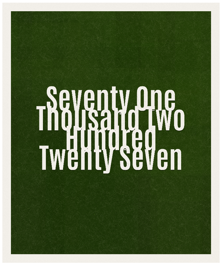 Count #71227
