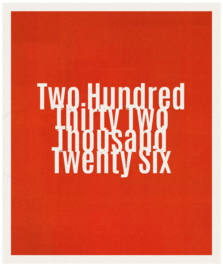 Count #232026