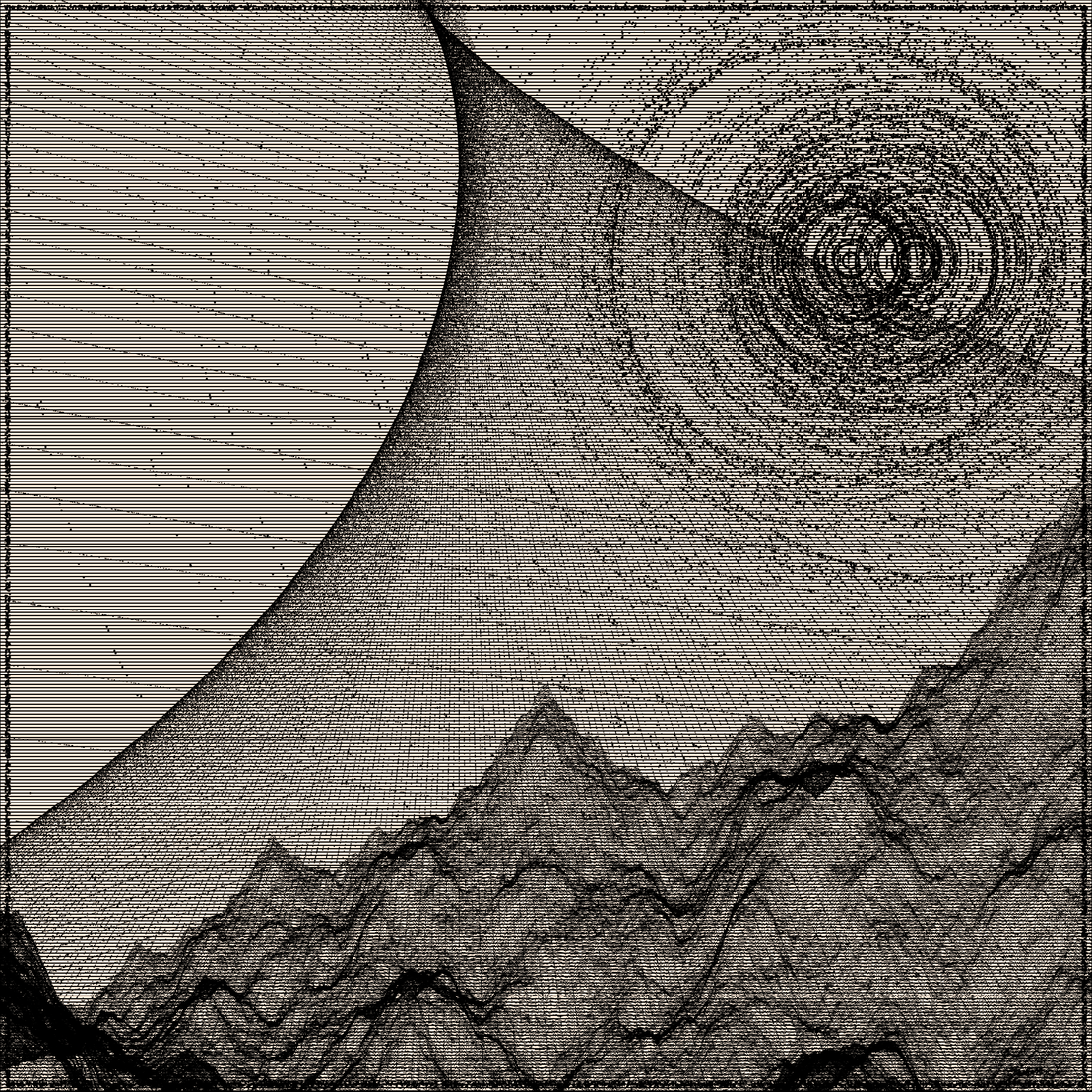 Surreal classic generative landscape #11