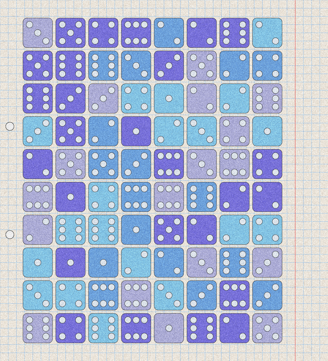 sketchbook page 6: dice roll #48