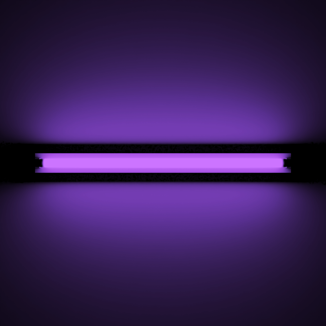 Fluorescent Light - Horizontal Square #5