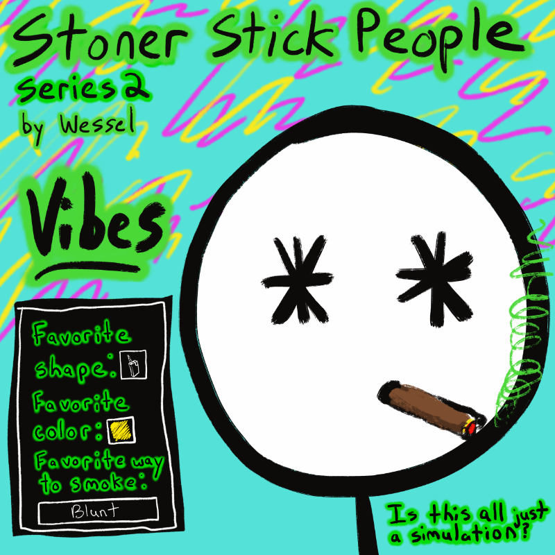 Stoner Stick People Series 2 #55