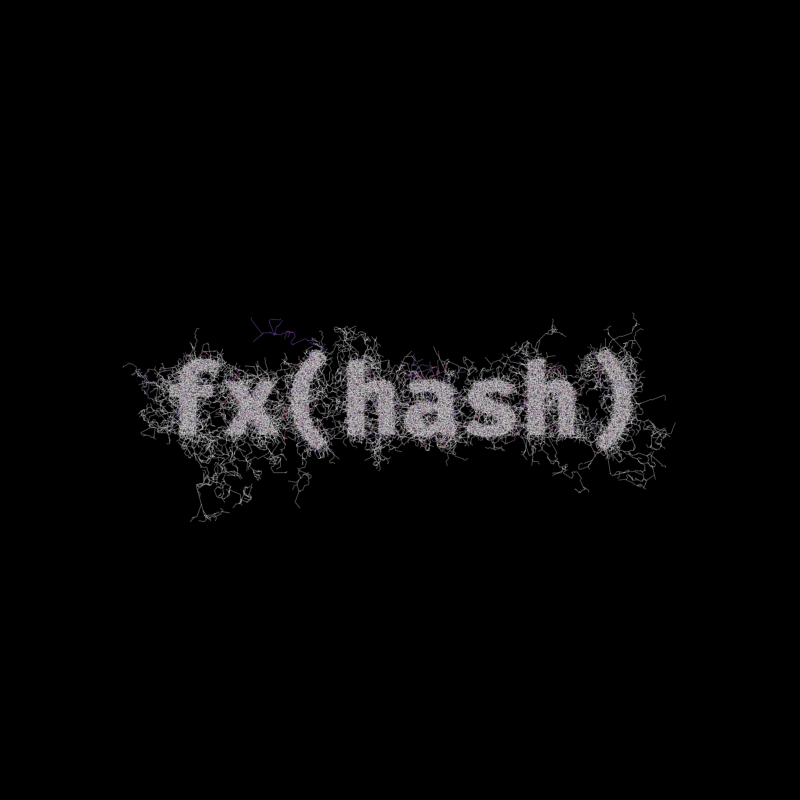 FXHASH Generative Logo #115