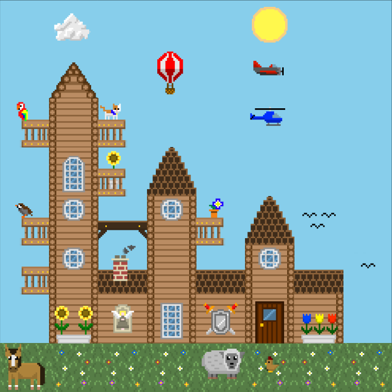 2D Mansion #410