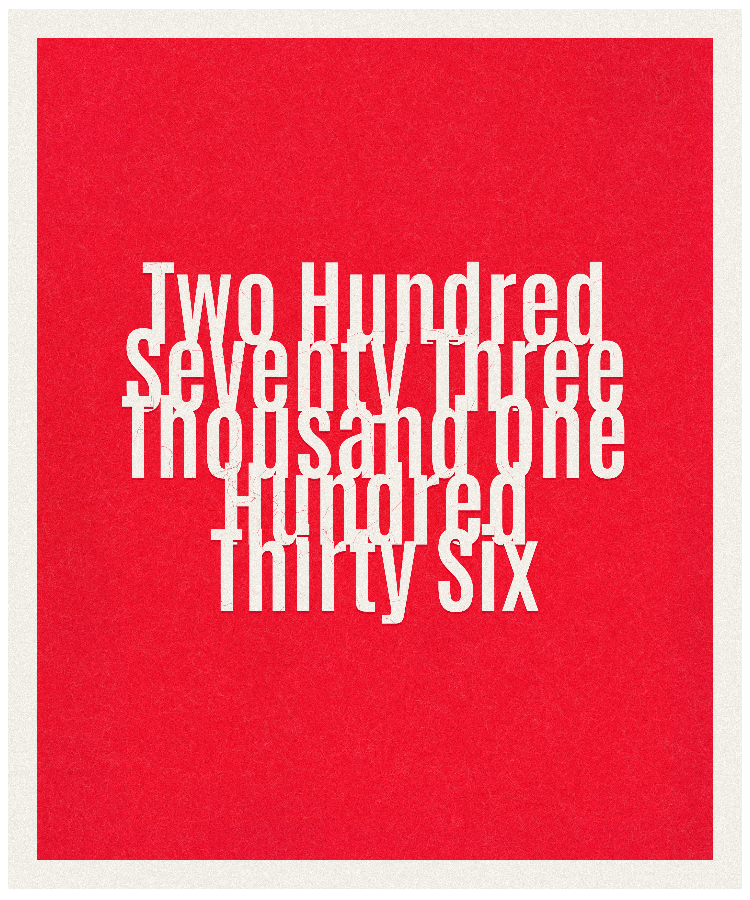 Count #273136
