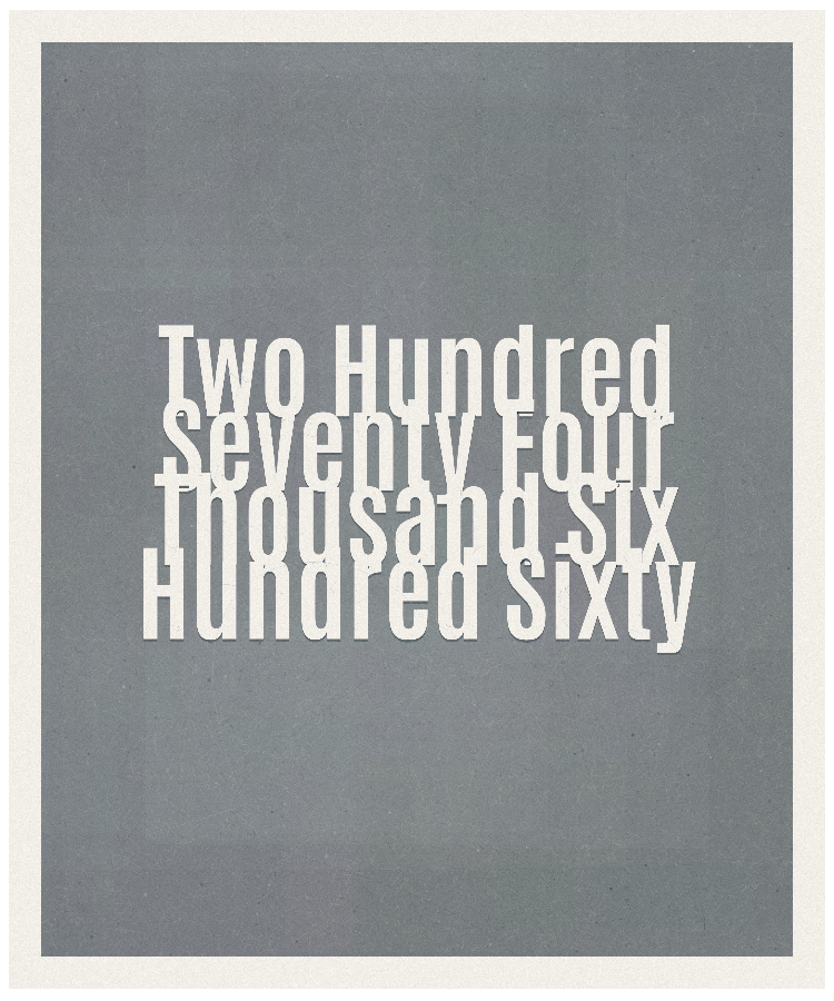 Count #274660
