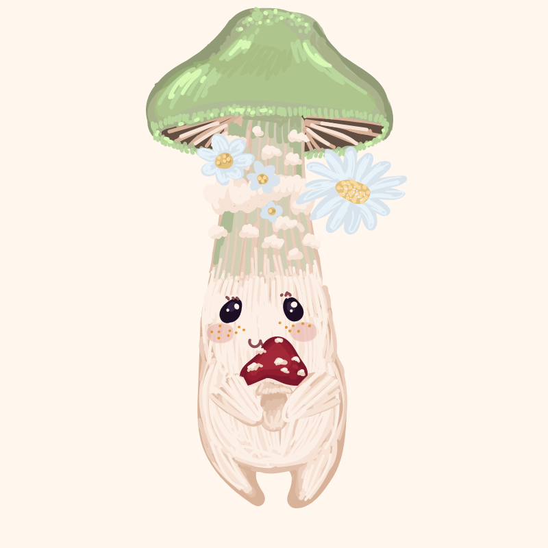 Cute Mushrooms Forest Guys #38