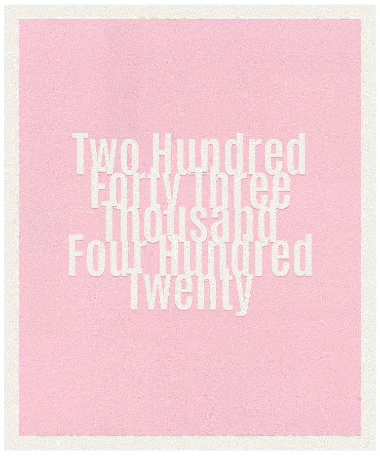 Count #243420