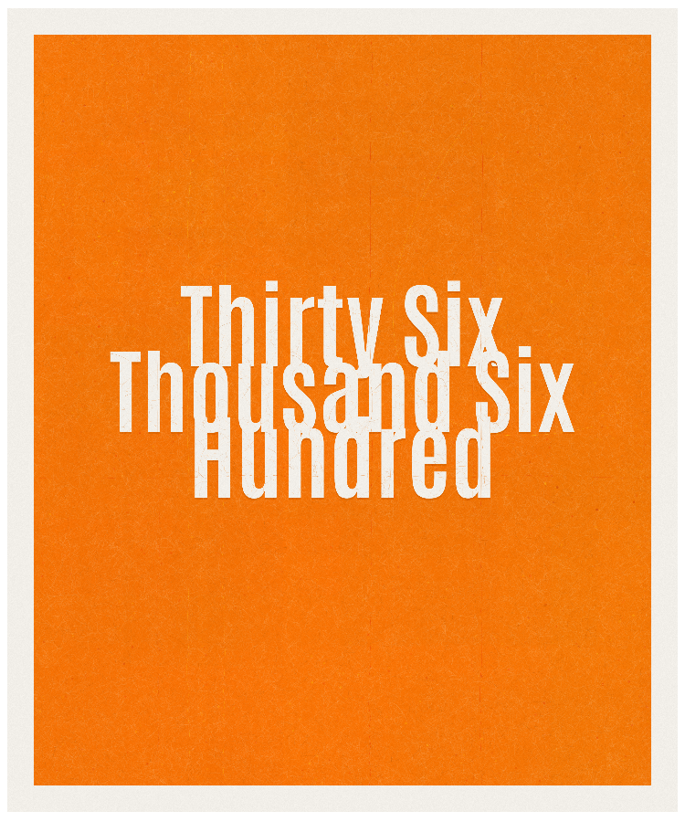 Count #36600