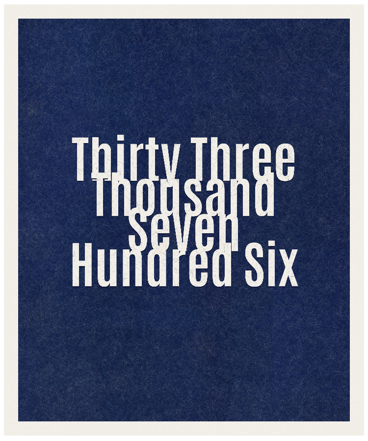 Count #33706
