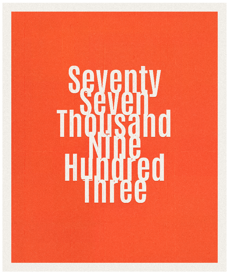 Count #77903