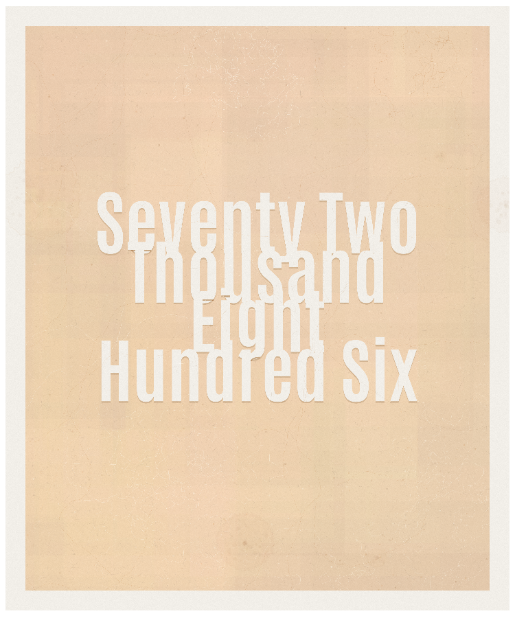 Count #72806
