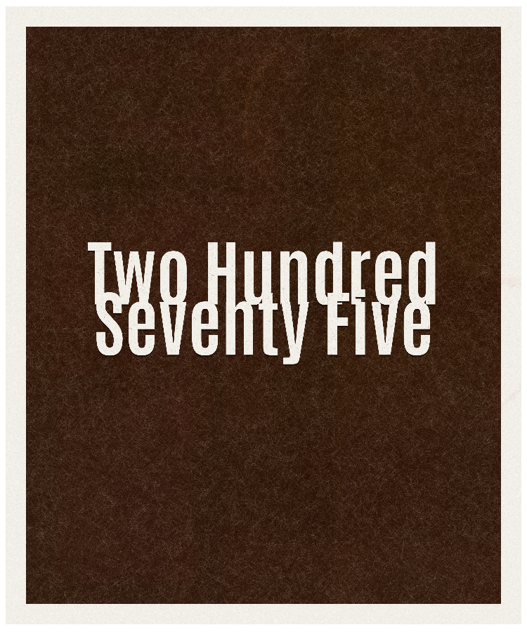 Count #275
