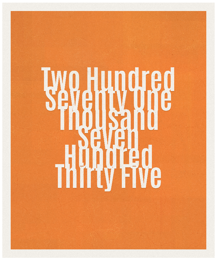 Count #271735
