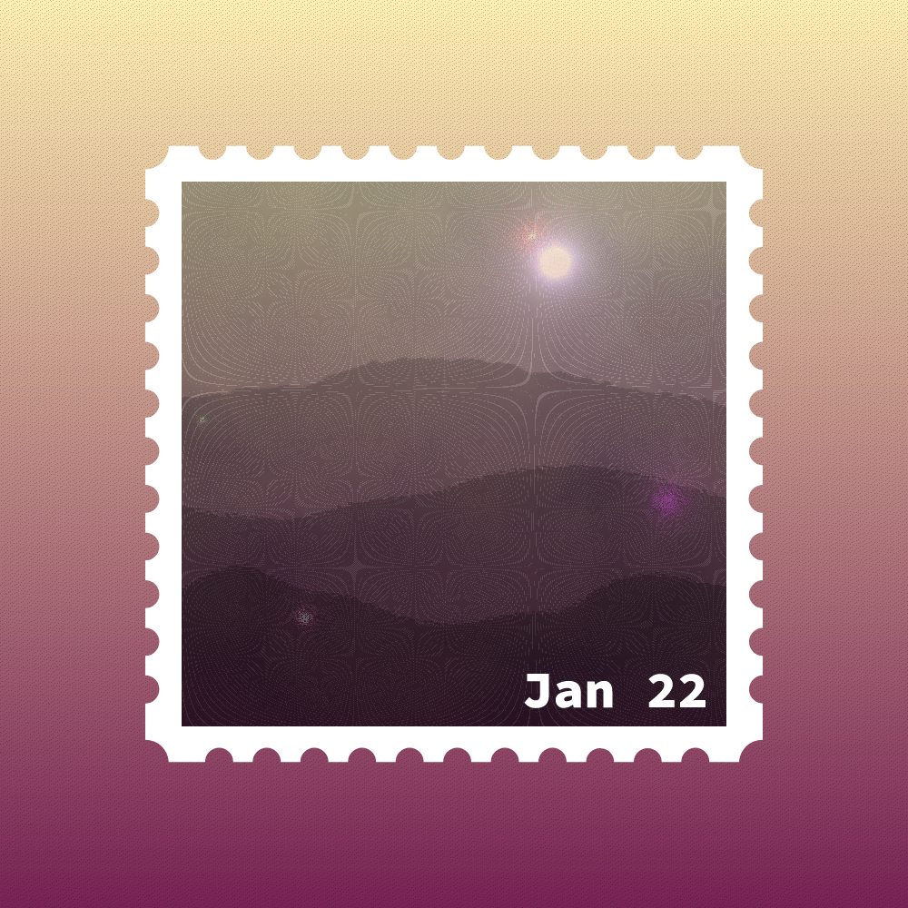 January 2022 stamp #4