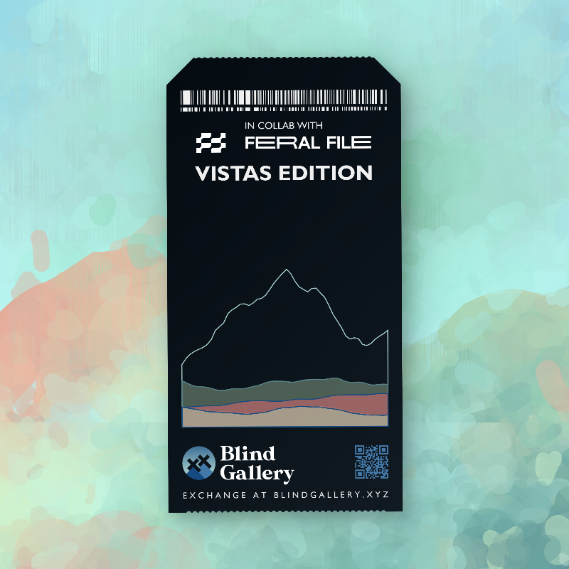 Blind Gallery Mint Pass (Vistas Edition) #123