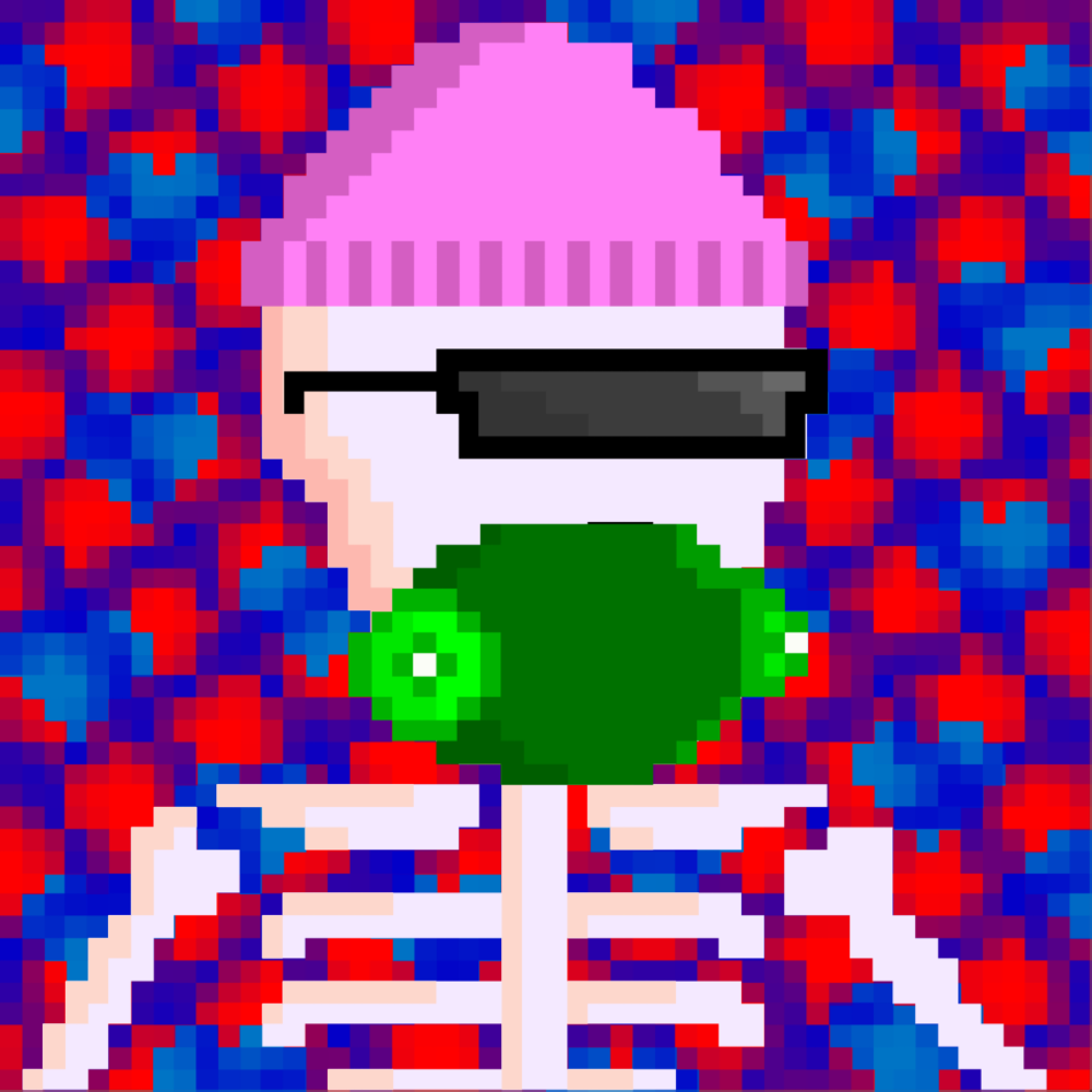 PIXEL SKULLETTI 1 #77