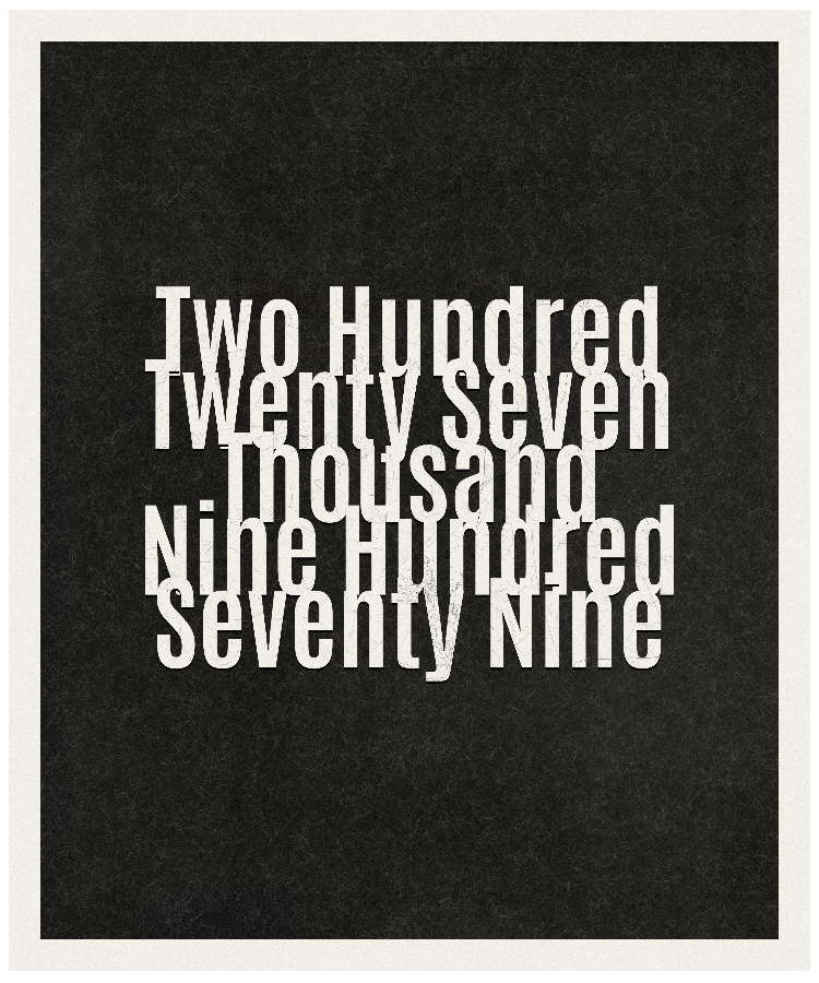 Count #227979