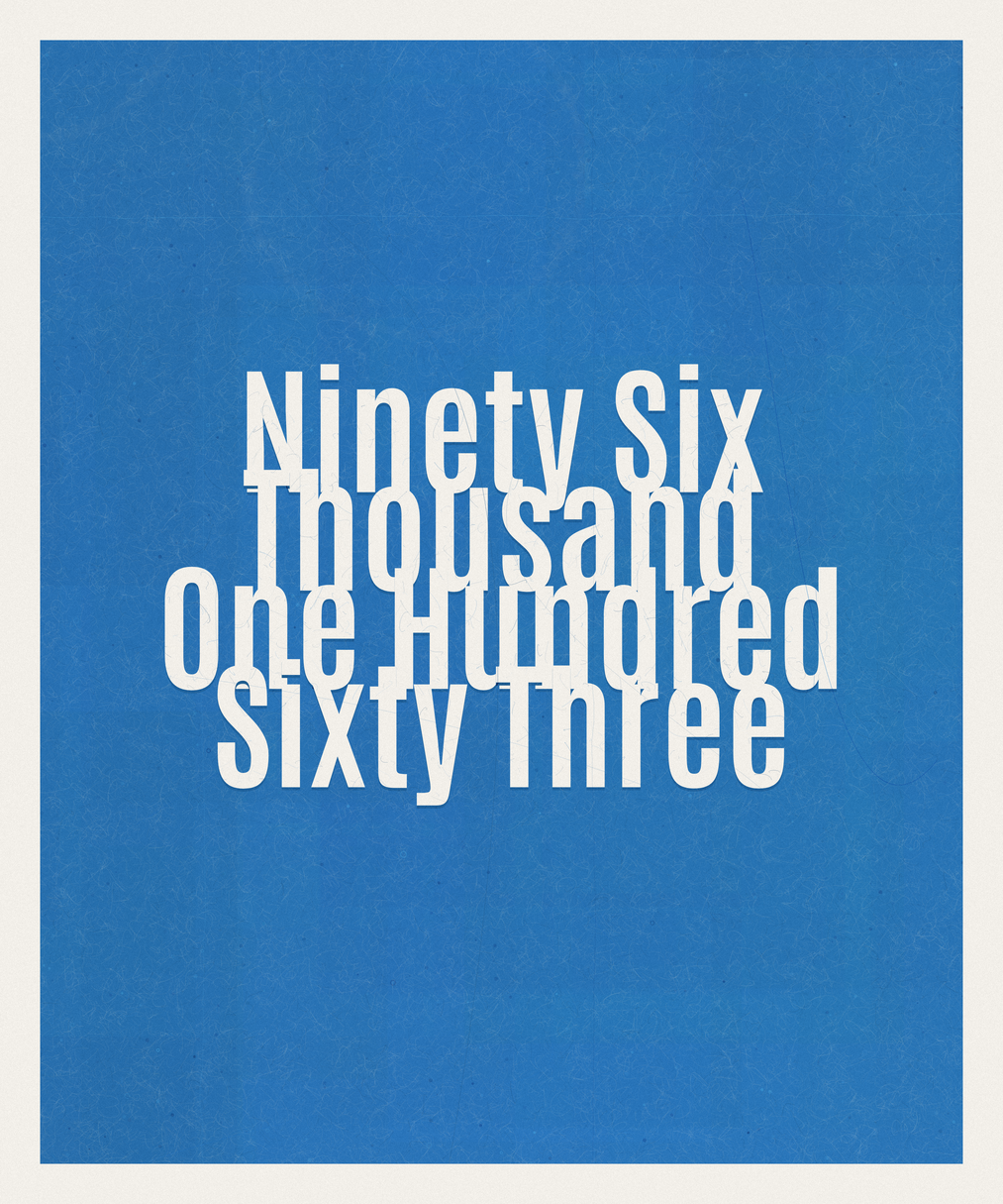 Count #96163