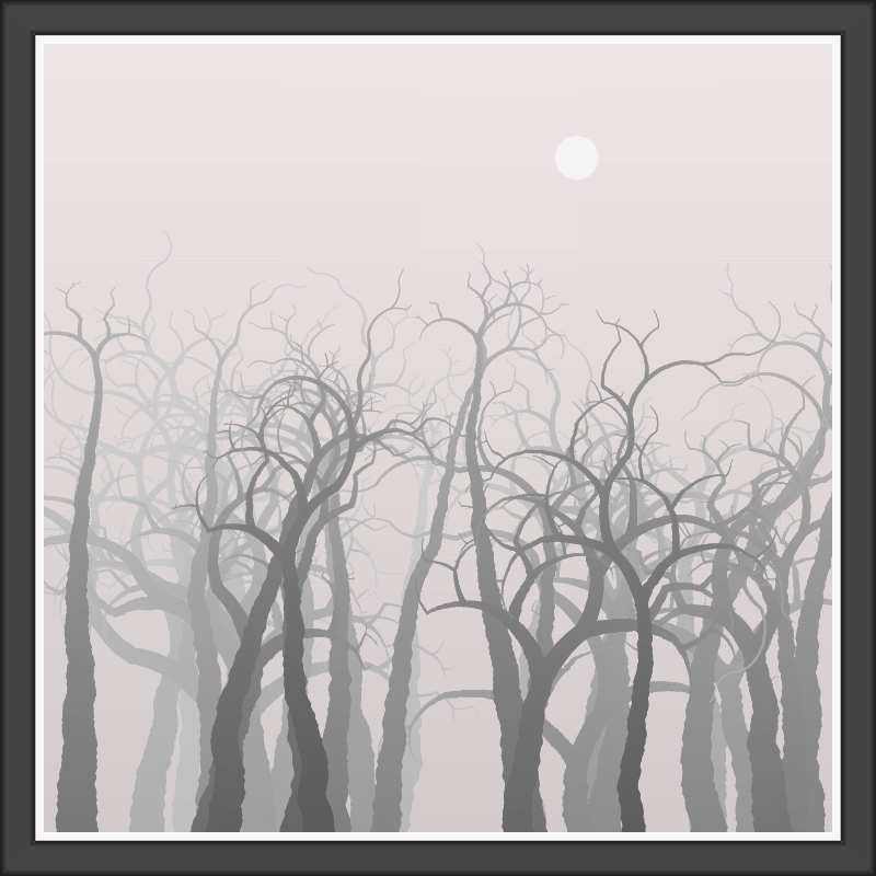 The Foggy Trees #74