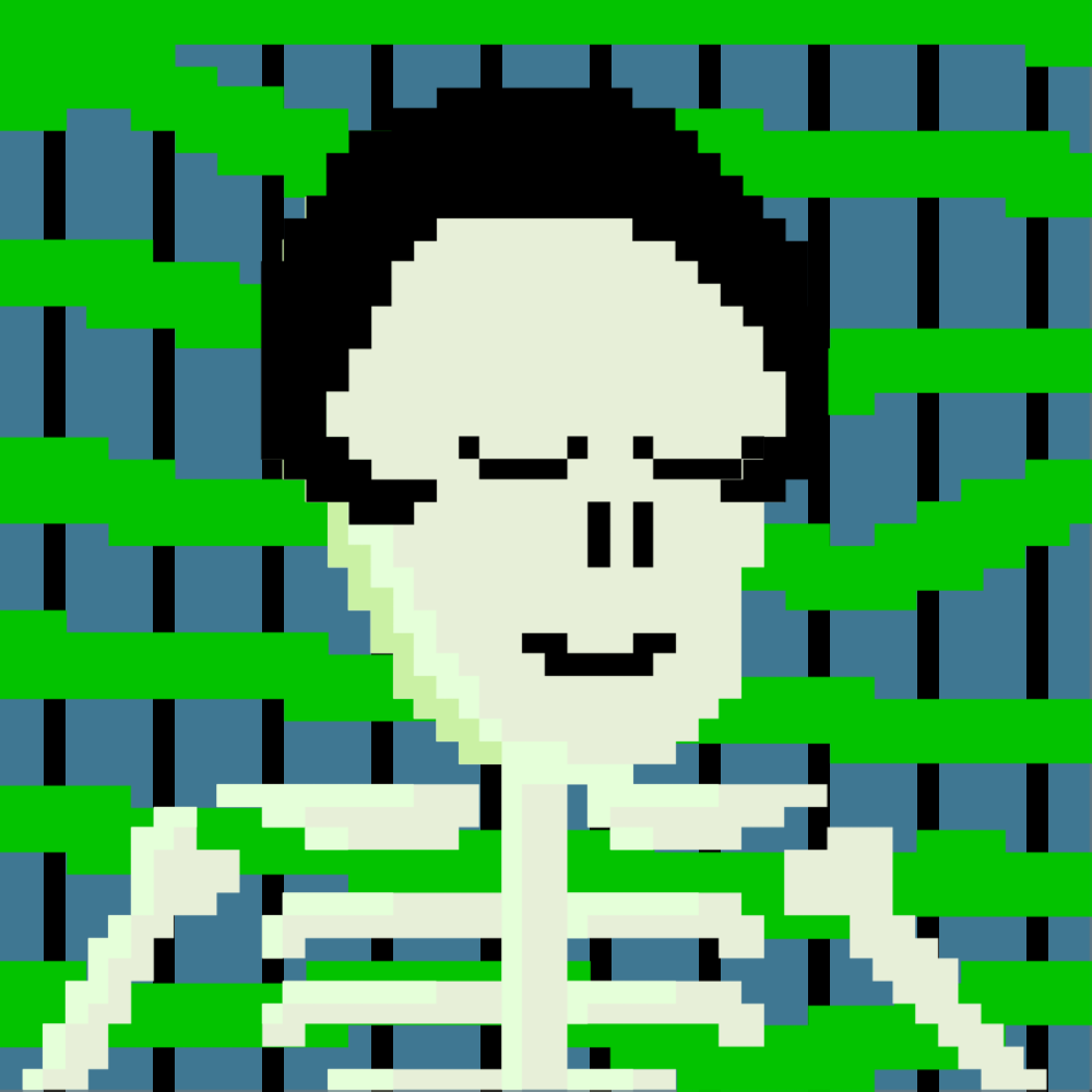 PIXEL SKULLETTI 1 #309