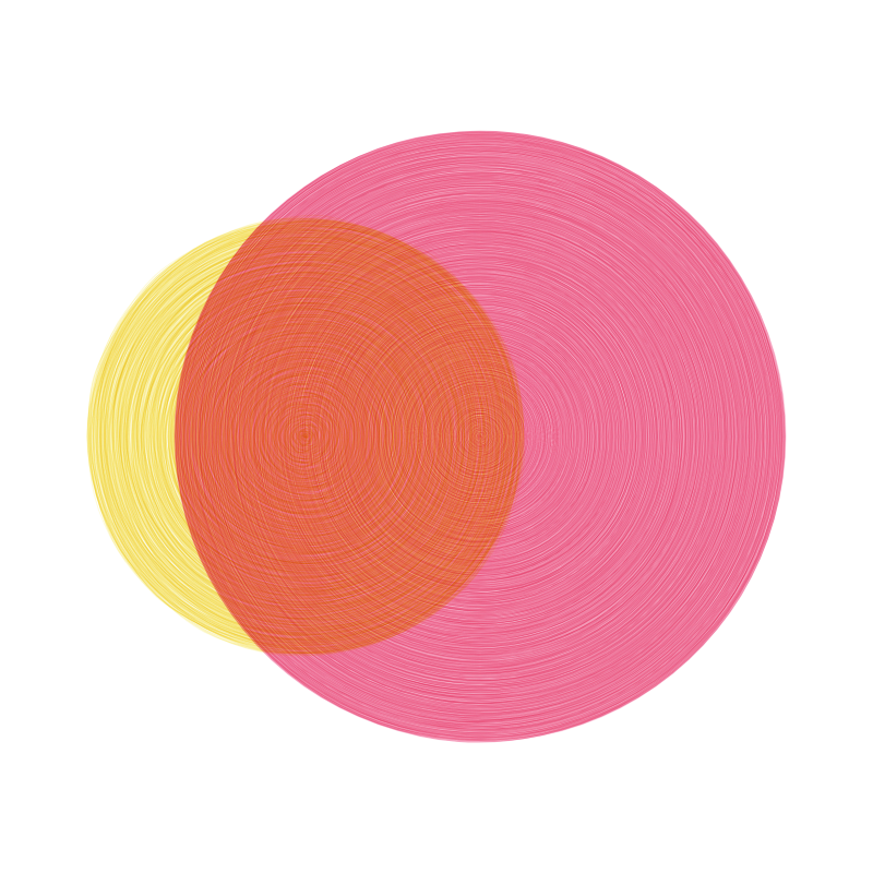 Brushed Circles #140