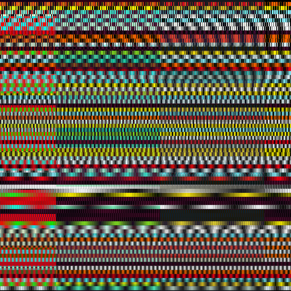 Glitchometry Stripes #117