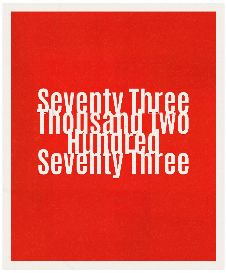 Count #73273