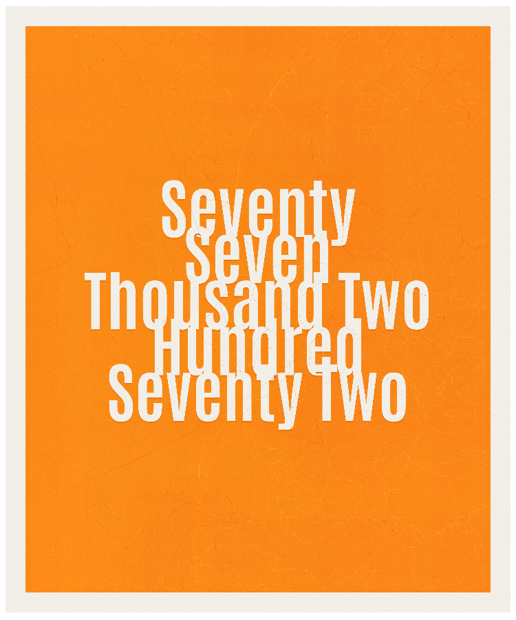 Count #77272