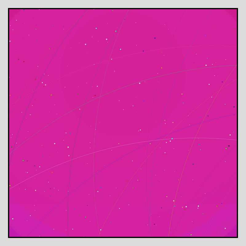 Color Field Starry B #51