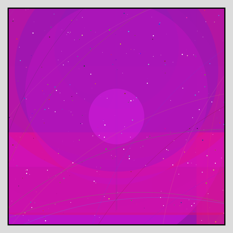 Color Field Starry B #106