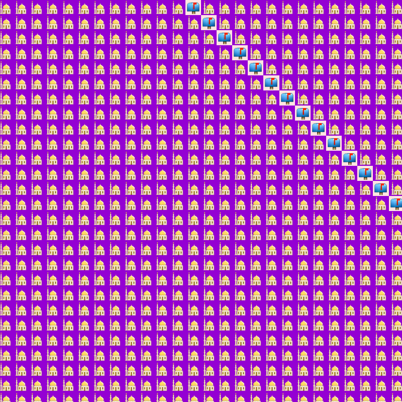 Elementary Cellular Emoji Automata #654