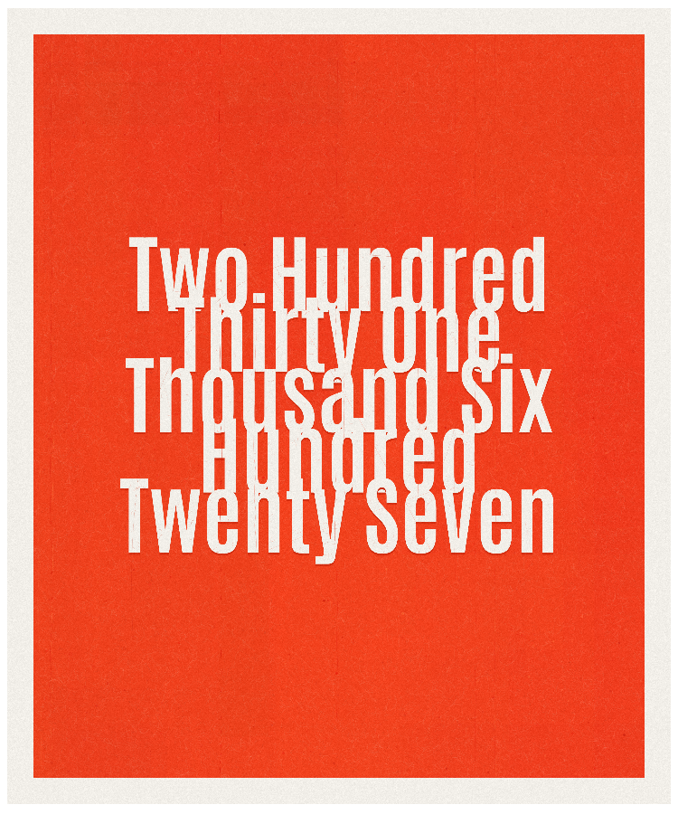 Count #231627