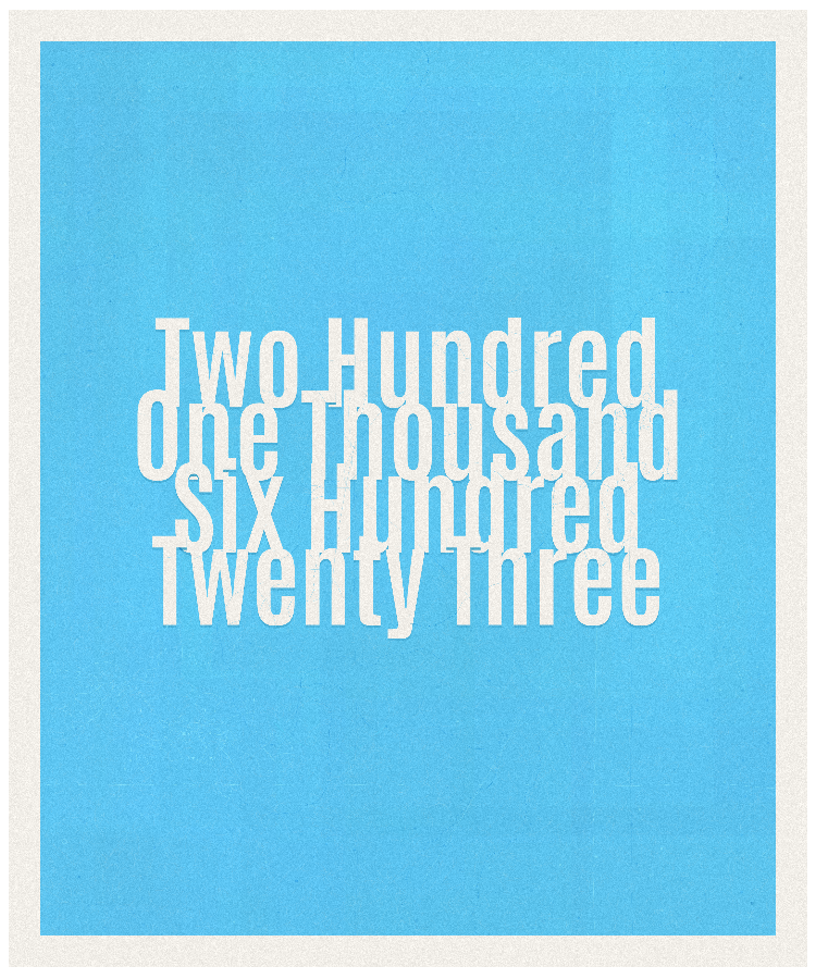 Count #201623