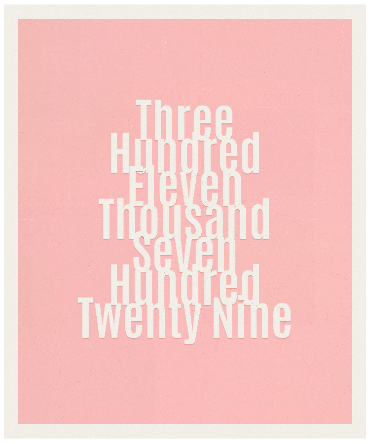 Count #311729