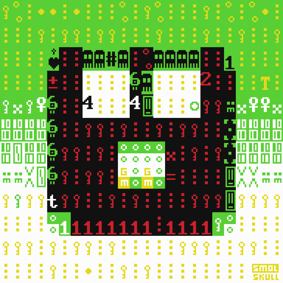 ASCII-SMOLSKULL #87